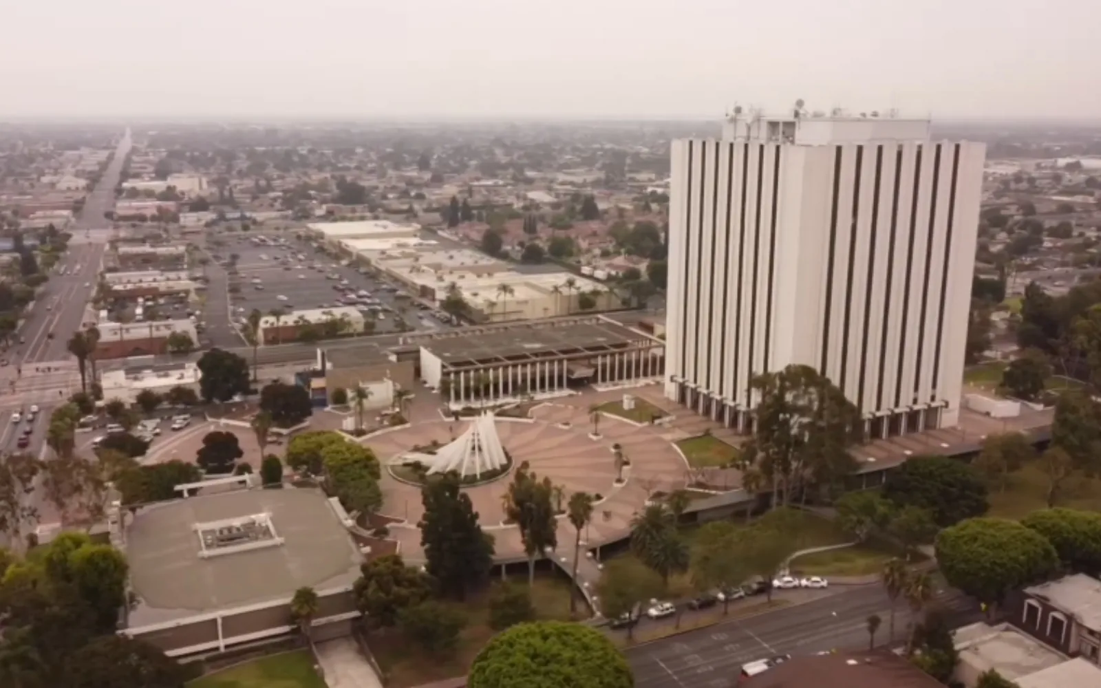 Compton civic center area